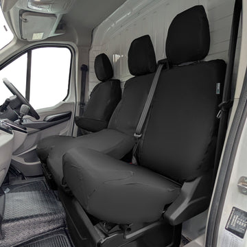 Peugeot Expert Van 2016+ Tailored  Seat Cover - Single Driver & Double Passenger