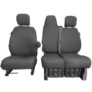 Renault Trafic 2014+ Tailored  Seat Covers - Three Front Seats Double Folding Middle Front Seat