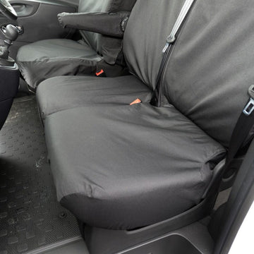 Nissan NV300 Van 2016-2022 Tailored  Seat Covers - Three Front Seats  Three Front Seats With Under Seat Storage
