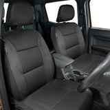 Driver & Passenger Semi-Tailored Leatherette Seat Covers - Waterproof & Airbag Compatible