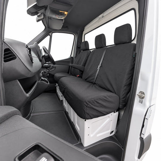 Mercedes Sprinter Van 2018+ Tailored  Seat Covers - Three Front Seats