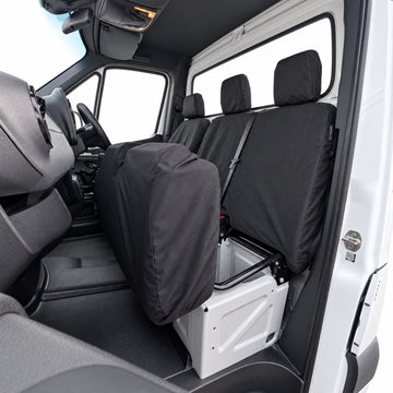 Mercedes Sprinter Van 2018+ Tailored  Seat Covers - Three Front Seats
