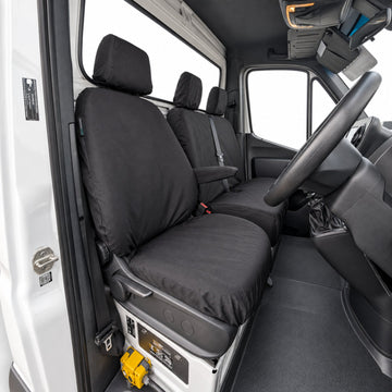 Mercedes Sprinter Van 2018+ Tailored  Seat Covers - Three Front Seats