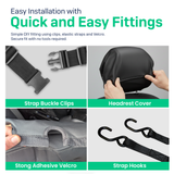 Kia Venga Leatherette Semi-Tailored Seat Covers (Pair)