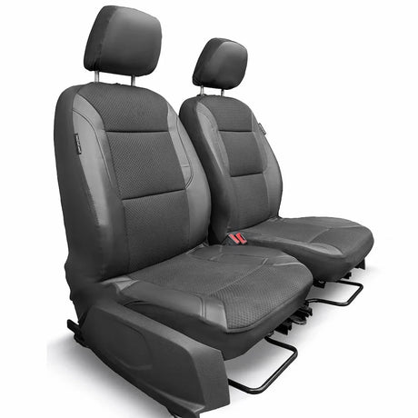 Massey Ferguson 5600 Tractor Memory Foam & Leatherette Semi-Tailored Seat Covers (Pair)