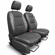 Citroen Berlingo Van Seat Covers Memory Foam & Leatherette Semi-Tailored Seat Covers (Pair)