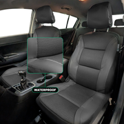 Volkswagen T5 Shuttle Minibus Memory Foam & Leatherette Semi-Tailored Seat Covers (Pair)