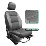 Hyundai Ioniq 9 Memory Foam & Leatherette Semi-Tailored Seat Covers (Pair)