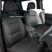 Maserati 3200GT & 4200GT Memory Foam & Leatherette Semi-Tailored Seat Covers (Pair)