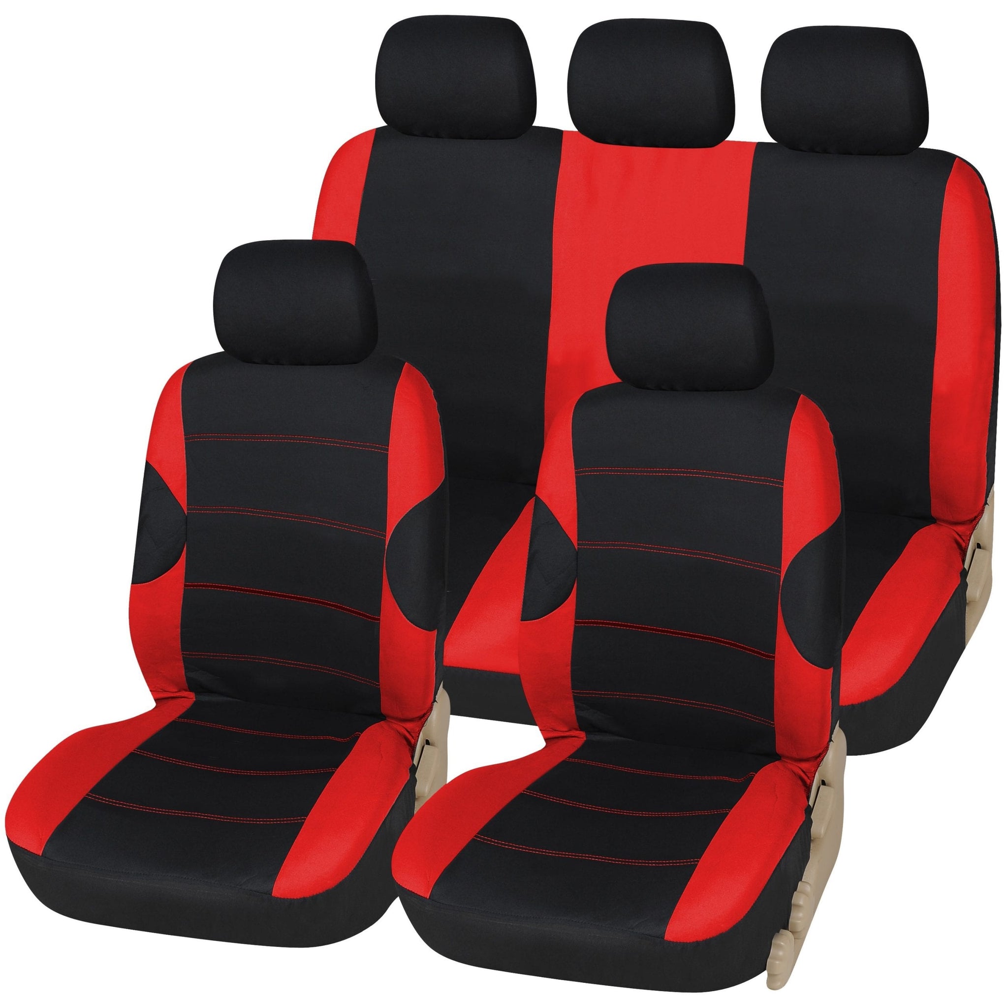 Racing Style 9pc Car Seat Cover Set SeatCovers