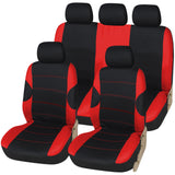 Racing Style 9pc Car Seat Cover Set