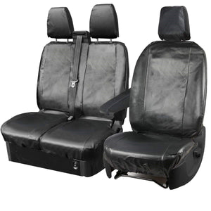 Tailored Ford Transit Custom (Up To 2013) Leather Look Seat Covers